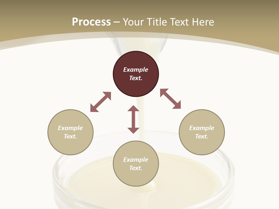 Drizzled Jug Condense PowerPoint Template