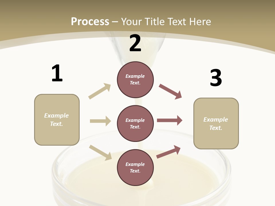Drizzled Jug Condense PowerPoint Template