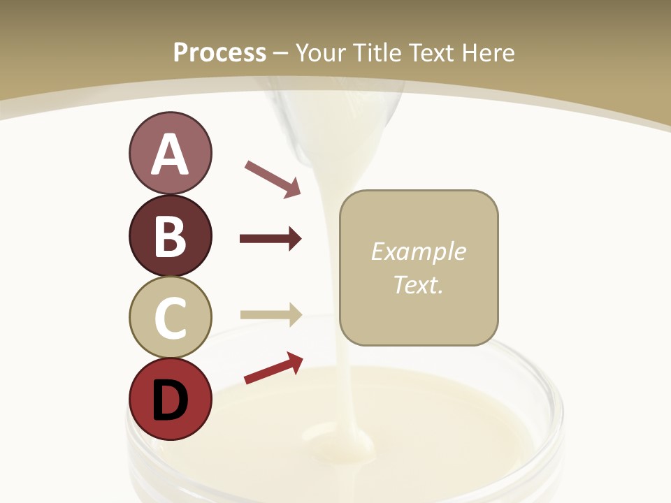 Drizzled Jug Condense PowerPoint Template