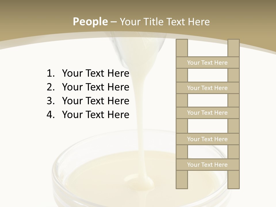 Drizzled Jug Condense PowerPoint Template