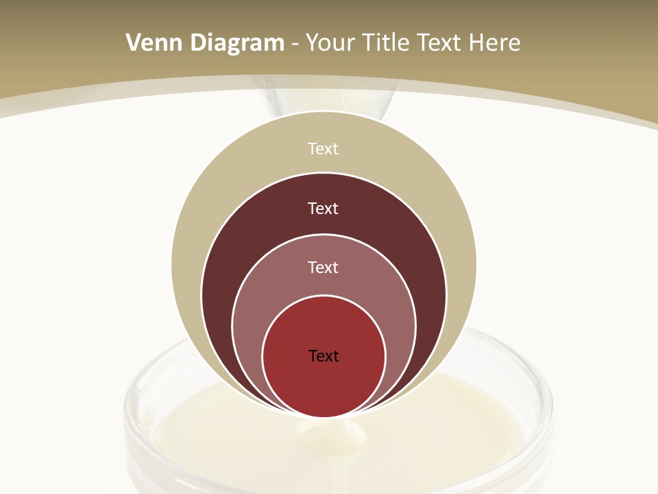 Drizzled Jug Condense PowerPoint Template