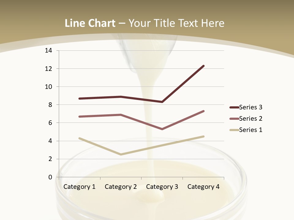 Drizzled Jug Condense PowerPoint Template