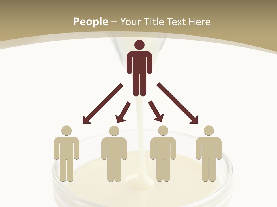 Drizzled Jug Condense PowerPoint Template