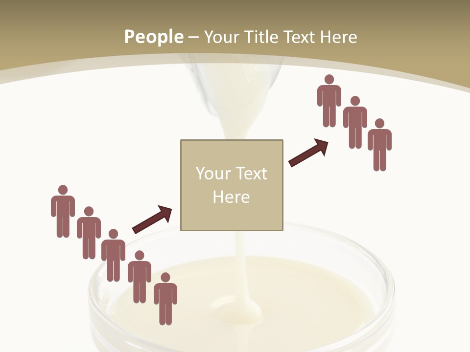Drizzled Jug Condense PowerPoint Template
