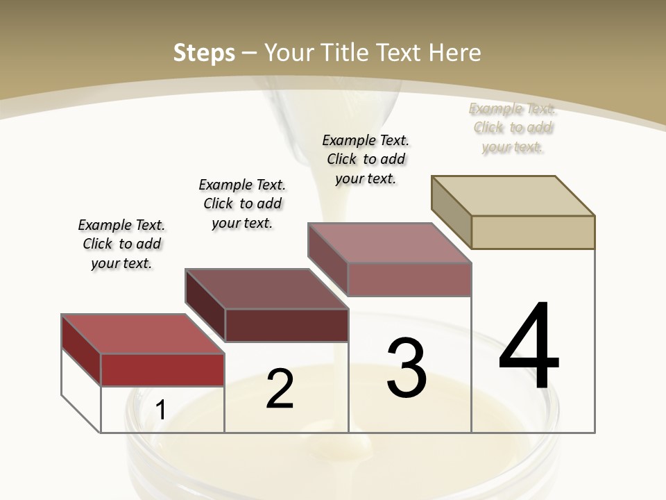 Drizzled Jug Condense PowerPoint Template