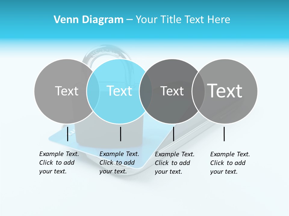 Isolated Lock Smartphone PowerPoint Template