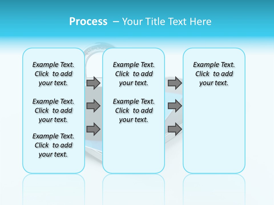 Isolated Lock Smartphone PowerPoint Template
