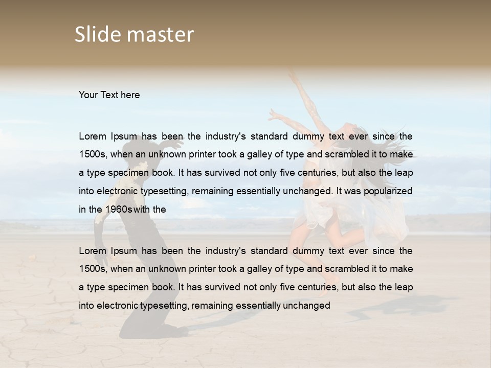 Beauty Person Expressive PowerPoint Template