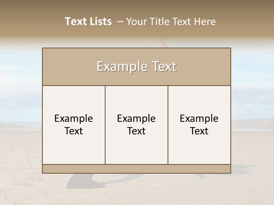 Beauty Person Expressive PowerPoint Template