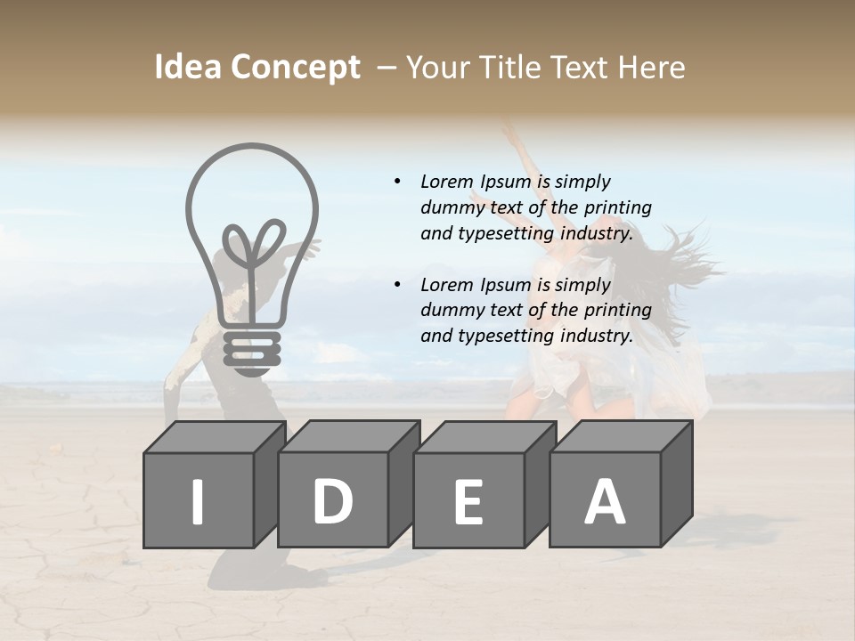 Beauty Person Expressive PowerPoint Template