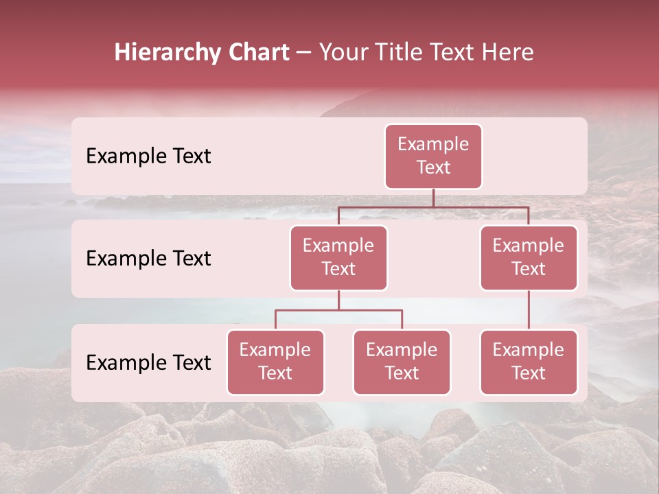 Flowing Vacation Shore PowerPoint Template