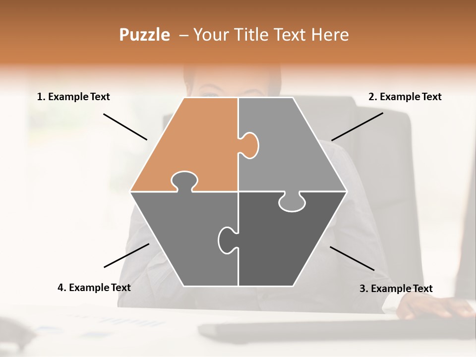 Ethnic  Female PowerPoint Template