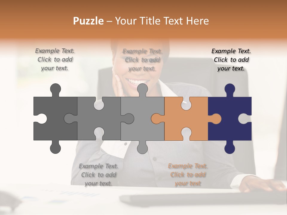 Ethnic  Female PowerPoint Template