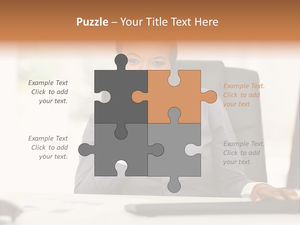 Ethnic  Female PowerPoint Template