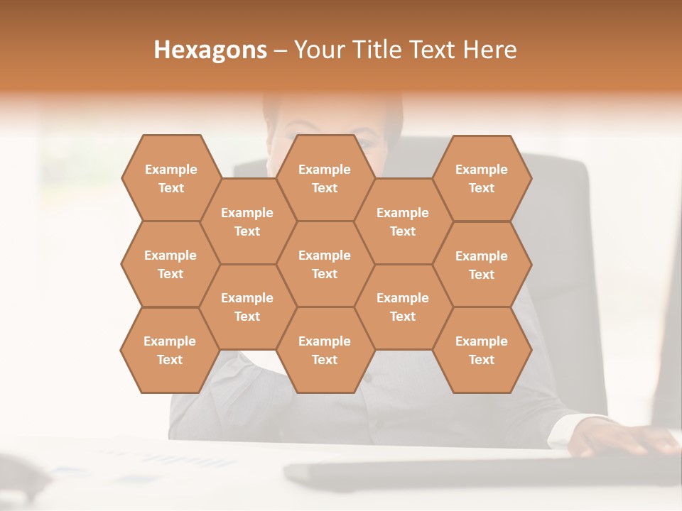 Ethnic  Female PowerPoint Template