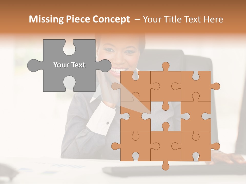 Ethnic  Female PowerPoint Template