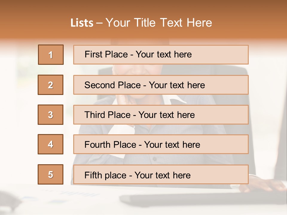 Ethnic  Female PowerPoint Template