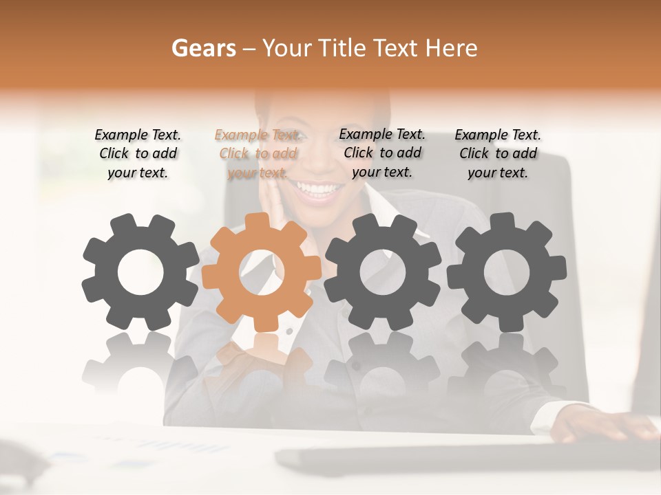 Ethnic  Female PowerPoint Template