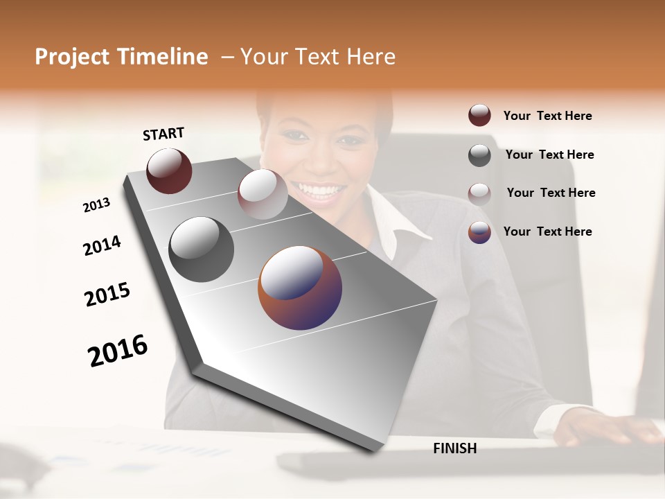 Ethnic  Female PowerPoint Template