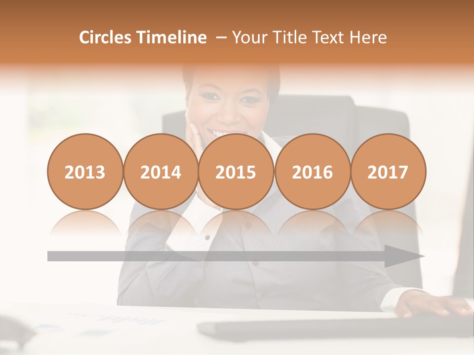 Ethnic  Female PowerPoint Template