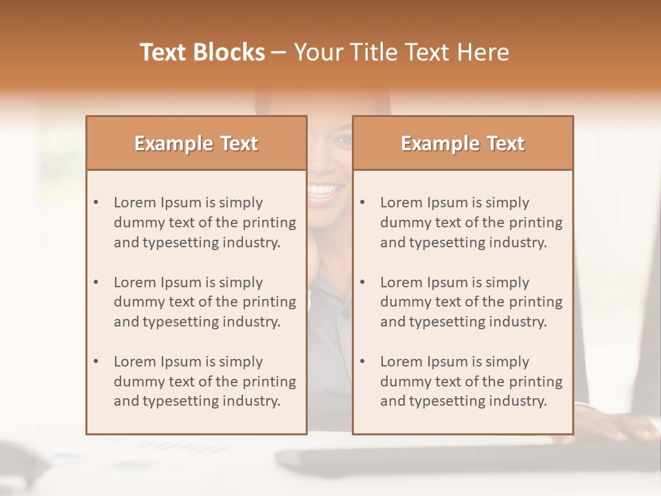 Ethnic  Female PowerPoint Template