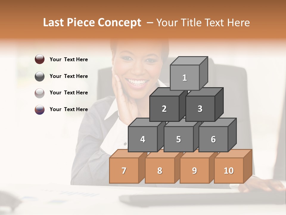 Ethnic  Female PowerPoint Template