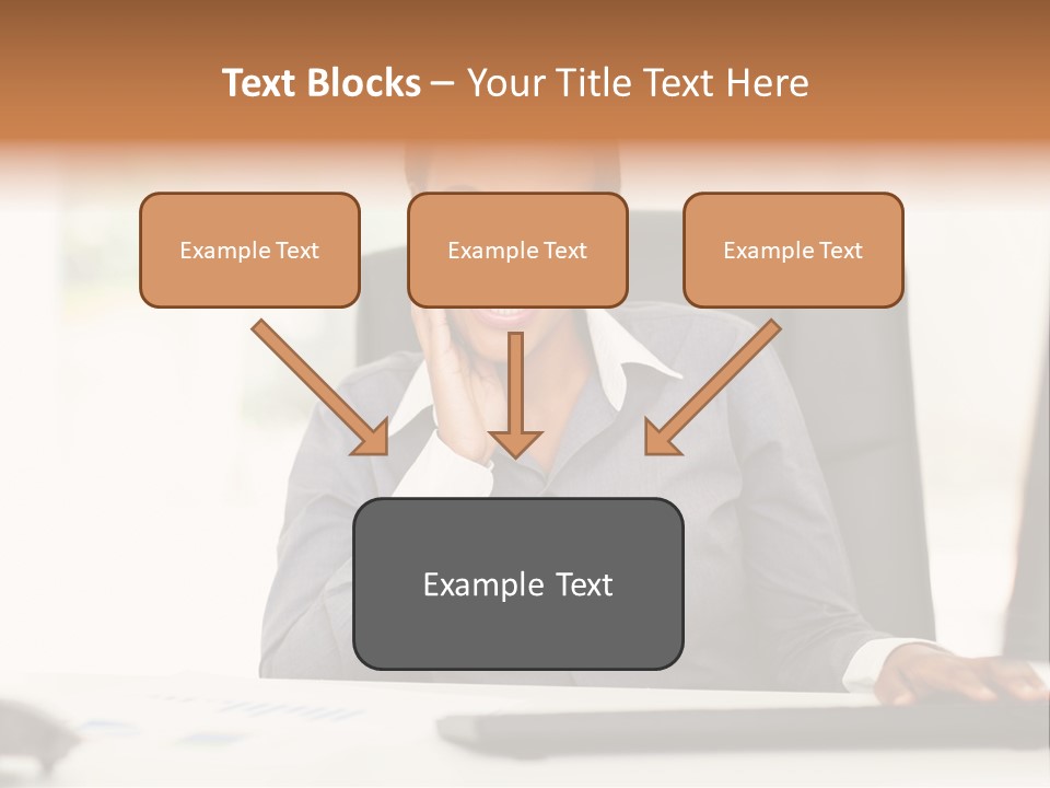 Ethnic  Female PowerPoint Template