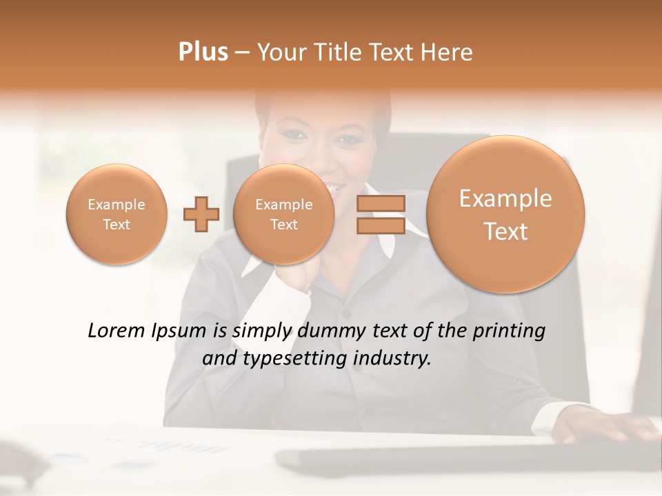 Ethnic  Female PowerPoint Template