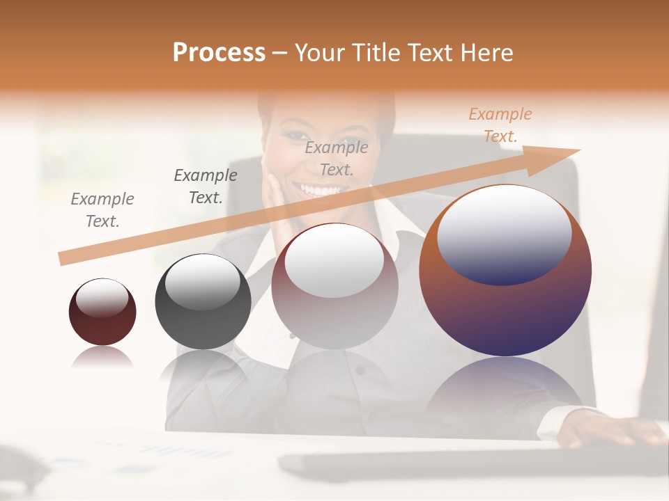 Ethnic  Female PowerPoint Template