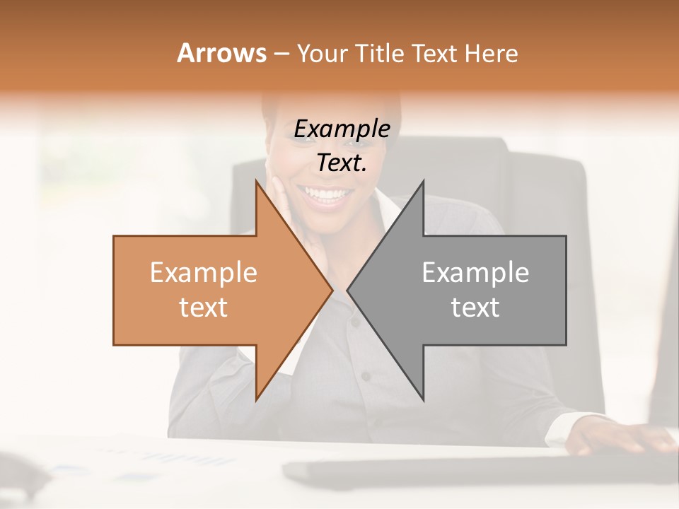 Ethnic  Female PowerPoint Template