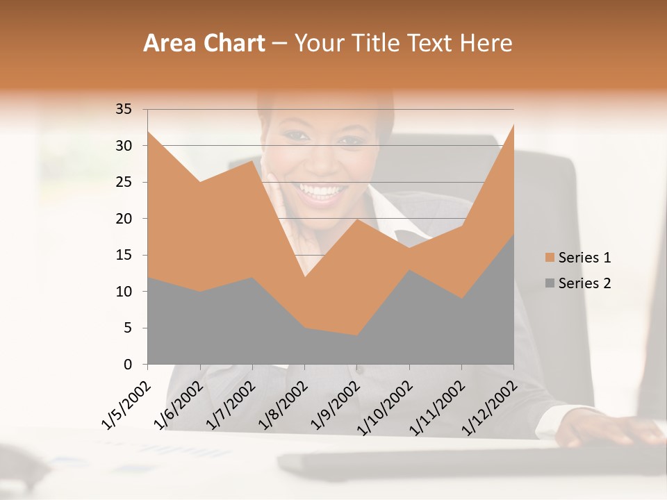 Ethnic  Female PowerPoint Template