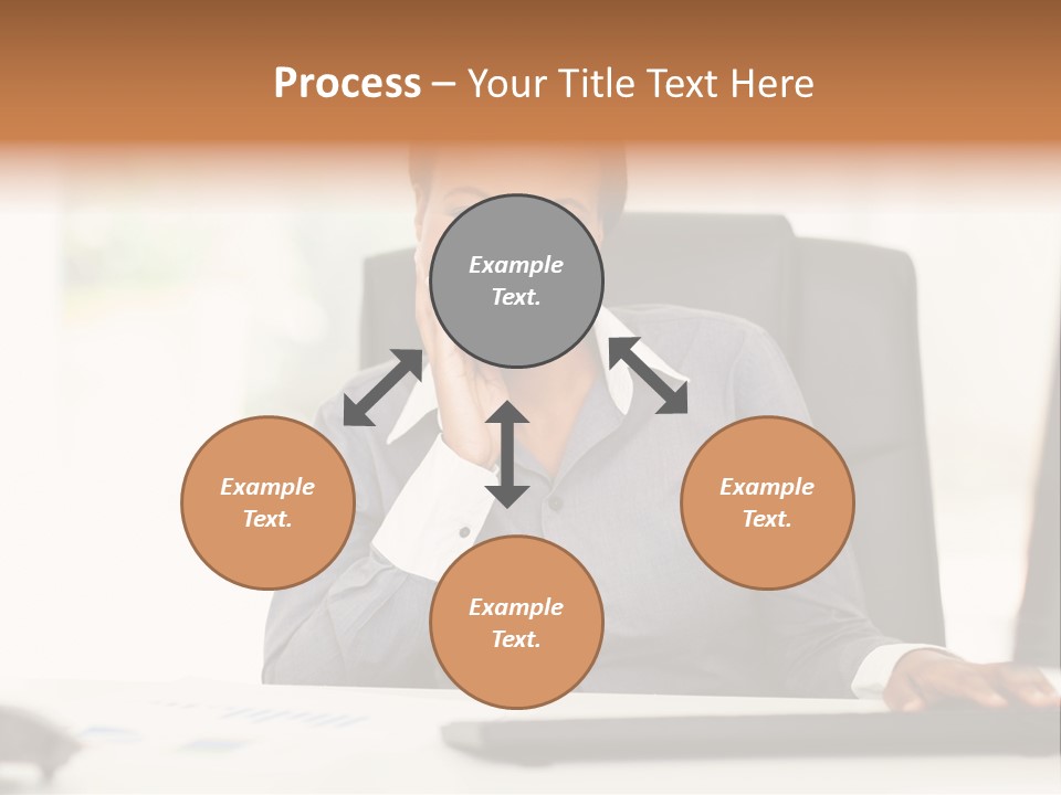 Ethnic  Female PowerPoint Template
