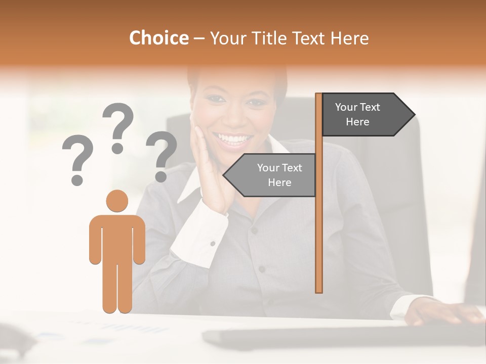 Ethnic  Female PowerPoint Template