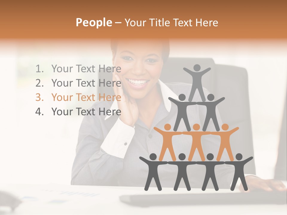 Ethnic  Female PowerPoint Template