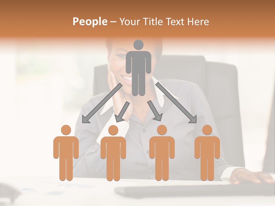 Ethnic  Female PowerPoint Template