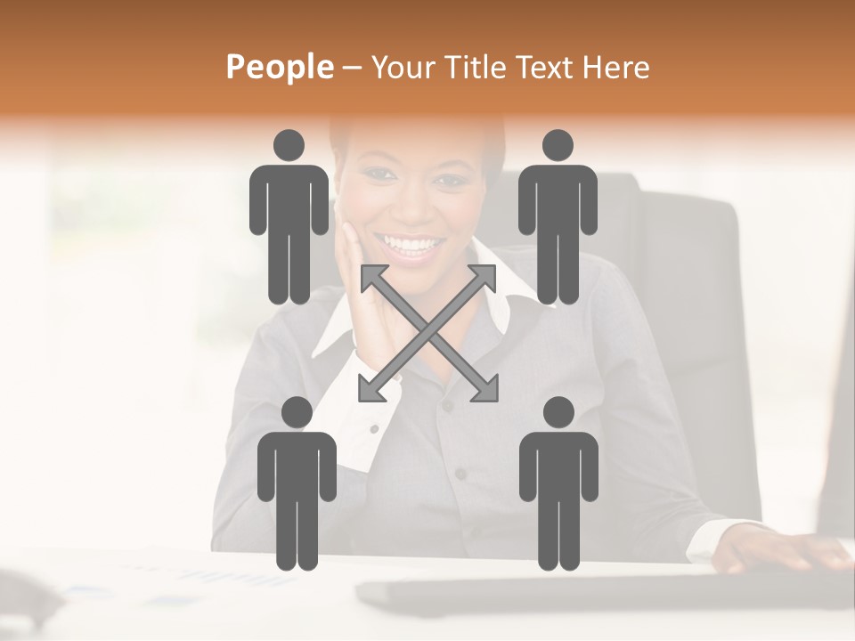 Ethnic  Female PowerPoint Template