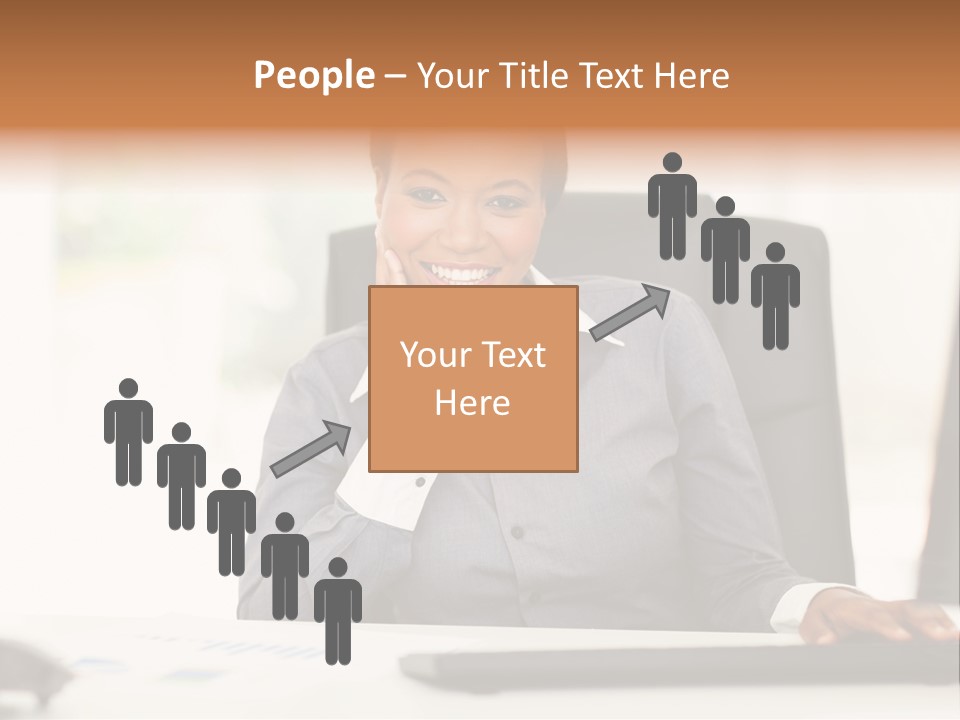 Ethnic  Female PowerPoint Template