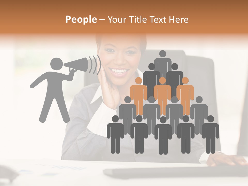 Ethnic  Female PowerPoint Template