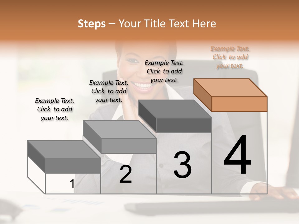 Ethnic  Female PowerPoint Template