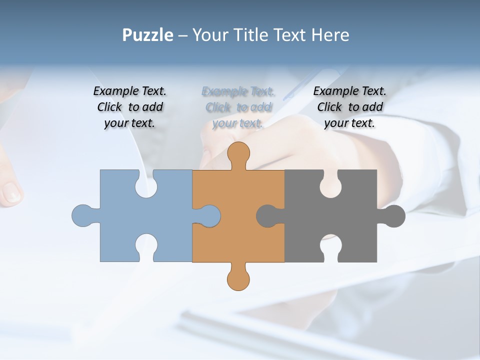 Manager Law Tablet PowerPoint Template