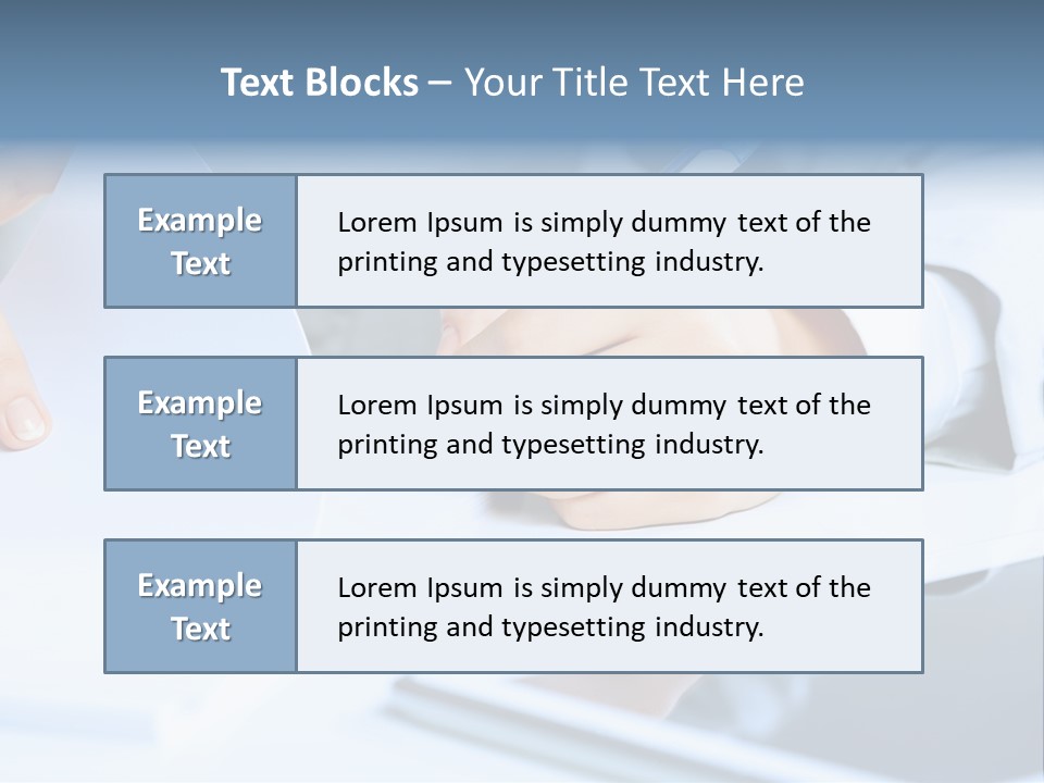 Manager Law Tablet PowerPoint Template