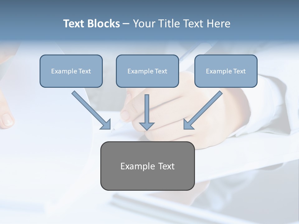 Manager Law Tablet PowerPoint Template