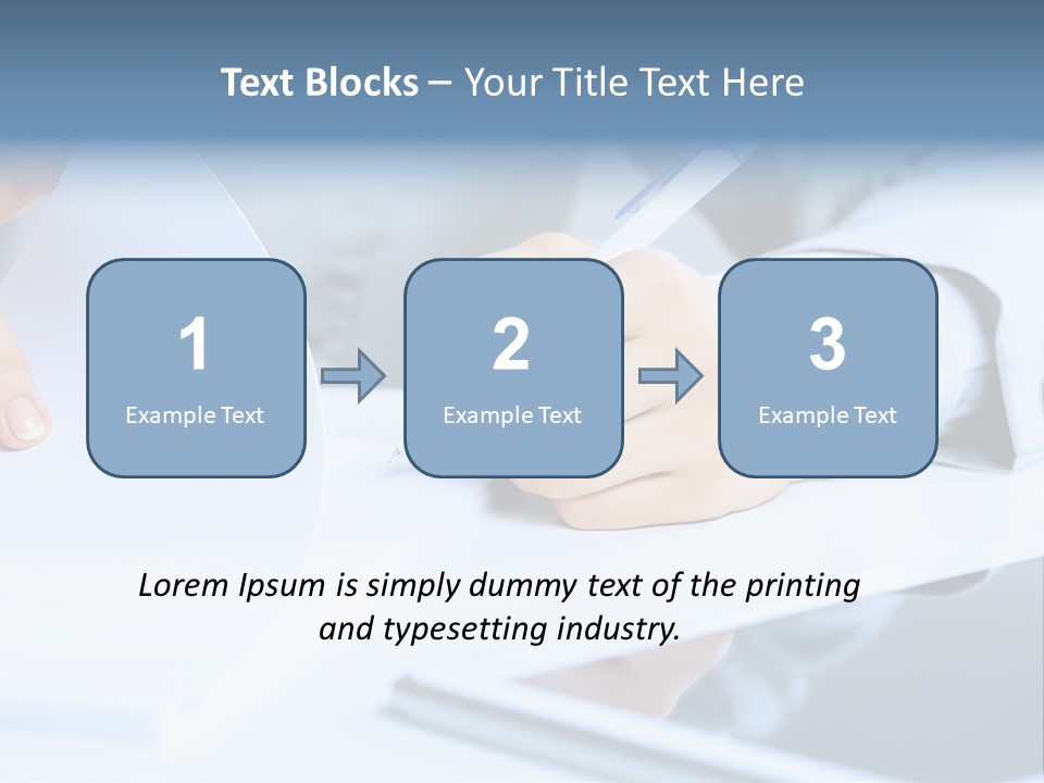 Manager Law Tablet PowerPoint Template
