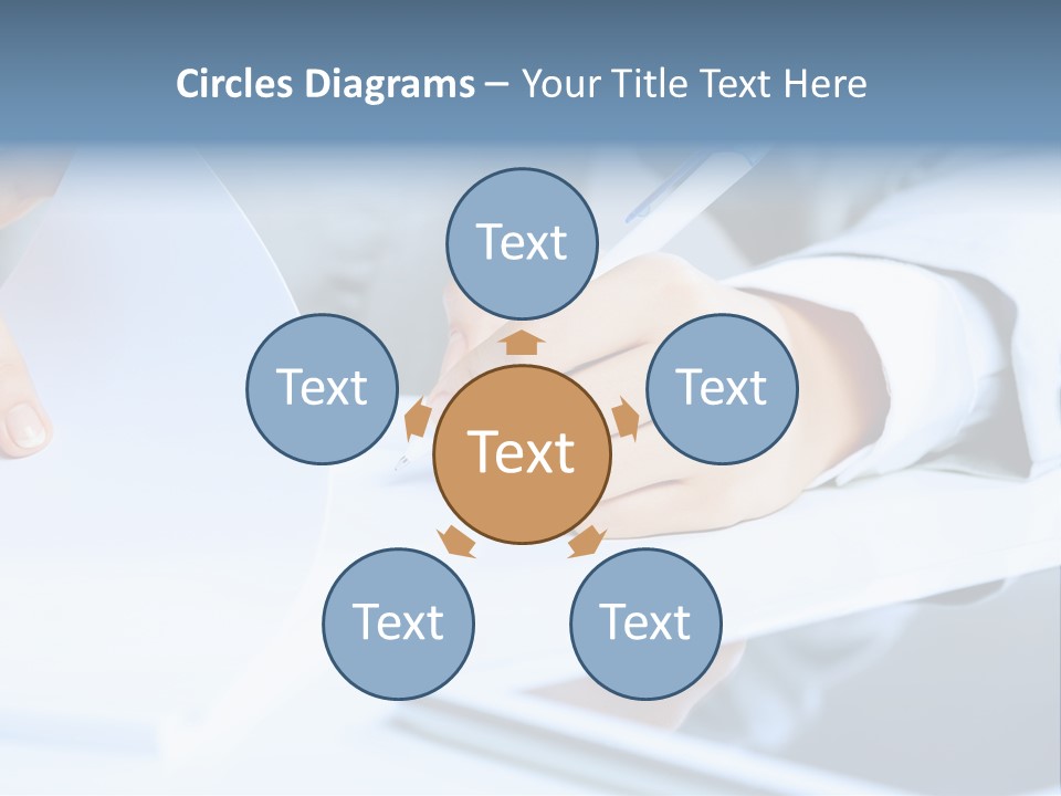 Manager Law Tablet PowerPoint Template