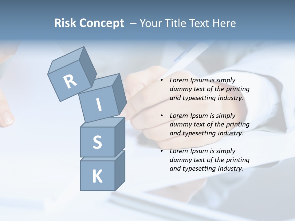 Manager Law Tablet PowerPoint Template