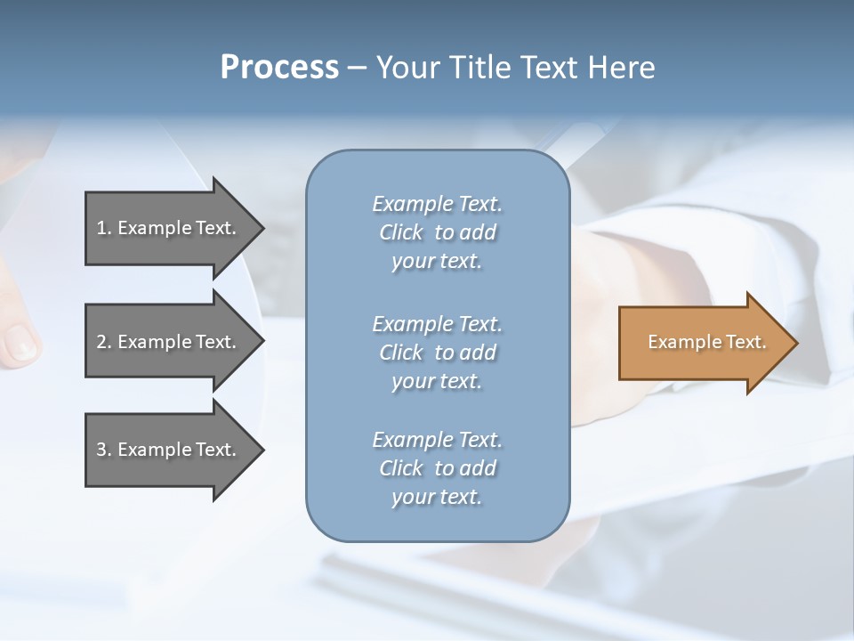 Manager Law Tablet PowerPoint Template