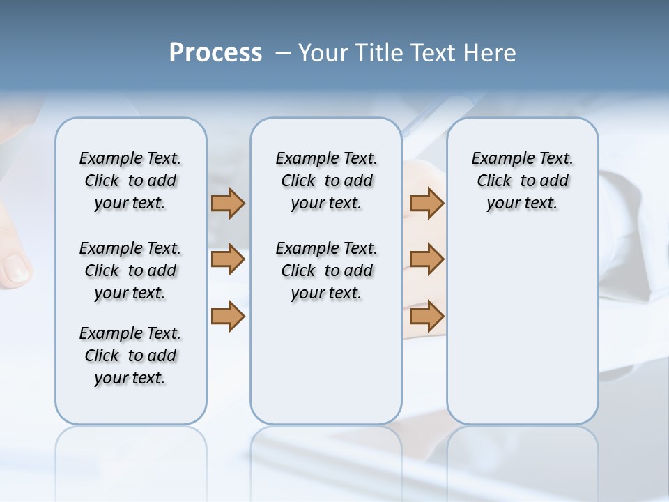 Manager Law Tablet PowerPoint Template