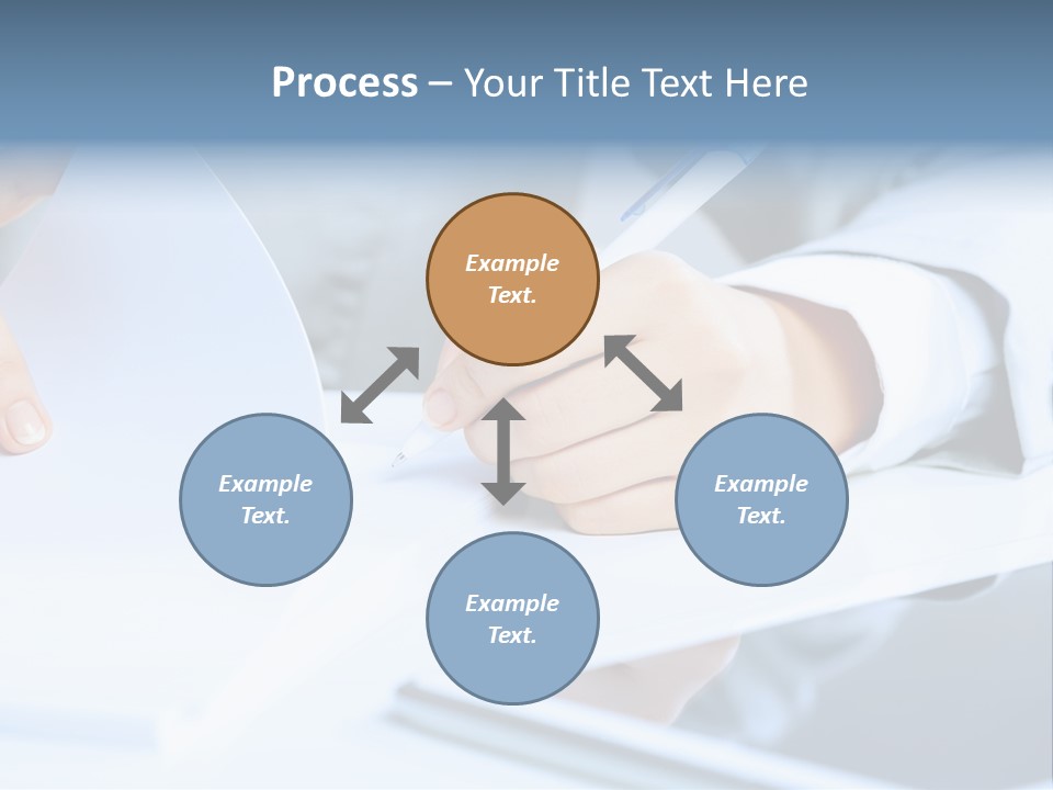 Manager Law Tablet PowerPoint Template