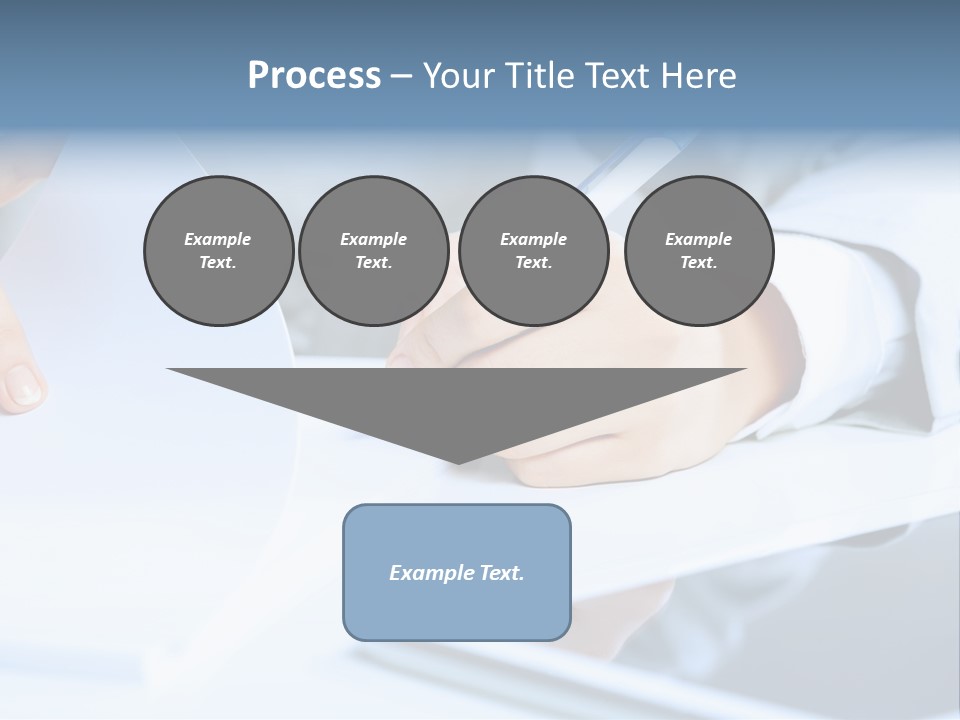Manager Law Tablet PowerPoint Template