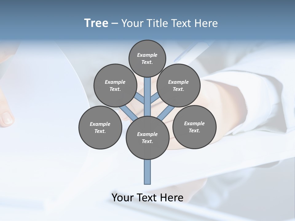 Manager Law Tablet PowerPoint Template